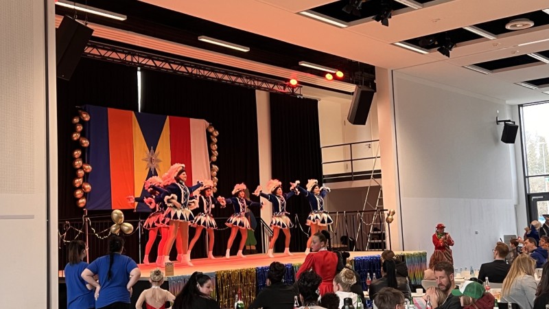 Auftritt bei der Prinzengarde - Menschen mit Behinderung