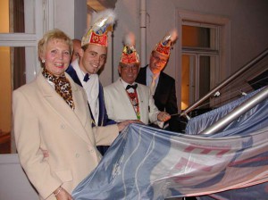 Fahnenhissung 2009 